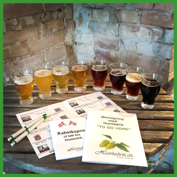 Ølsmagning 4 personer  "To Go Home" 