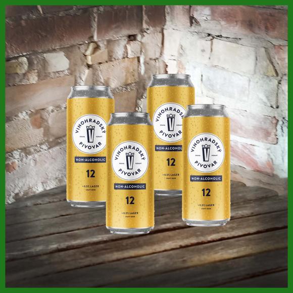 Vinohradská 12 Nealko - Pilsner Alkoholfri