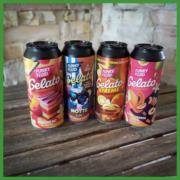 Funky Fluid Gelato smagssæt - Pastry Sour
