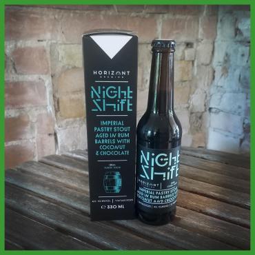 Night Shift Vintage 2025 - Imperial Pastry Stout - HORIZONT Brewing (