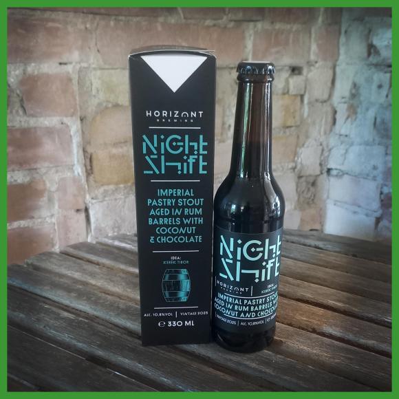 Night Shift Vintage 2025 - Imperial Pastry Stout - HORIZONT Brewing (